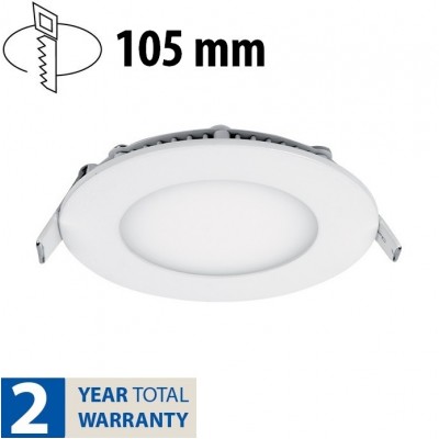 Φωτιστικό LED Στρογγυλό Χωνευτό 6W 230V 330lm 4000K Λευκό Φως Ημέρας 99XLED609 